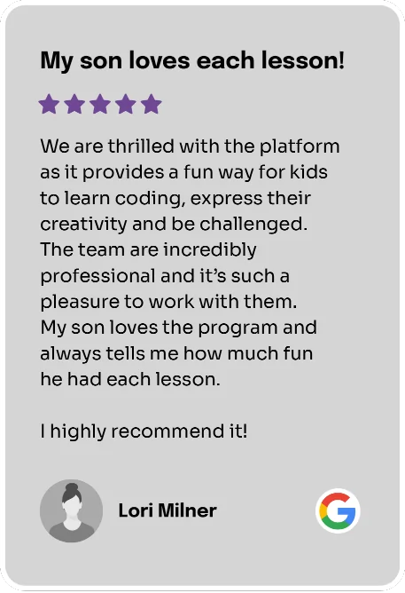 Parent testimonial